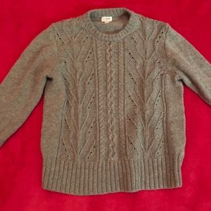 J. Crew Cable Knit Sweater